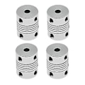 Miniatyrbilde 1 av 5: 4 stk 5x5mm Koblingsakselkobling For Rc Børsteløs Elektrisk Tilkobling S Tilbehør