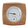 Miniatyrbild 1 av 5: 2-i-1 Inomhus Trä Termo Hygrometer Termometer Hygrometer Ångbastu Basturum Tillbehör
