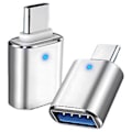Miniatyrbild 1 av 5: 2st USB C till USB Adapter, USB Typ C till USB 3.0 Adapter för Pro och Typ C Enheter