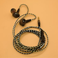 Miniatyrbillede 4 af 5: Erstatning for Aie8 Ie80 Ie8i Sports Headset Ledning med Mikrofon Standard
