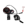Miniatyrbild 5 av 5: Qs-s4 36v-60v Tumgas LCD Display Kit+Tändningslås Nyckel För Zero 8 9 10 8x 10x Elscooter