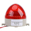 Miniatyrbillede 4 af 5: 1 stk. Rød LED Flash Advarselslys Nødlys til Køretøj Brandbekæmpelses Beacon Lampe 110V