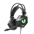 Miniatyrbild 1 av 5: Trådbundet Gaming Headset med Mikrofon för Switch PC Dator Laptop Hörlurar D