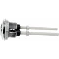 Miniatyrbillede 5 af 5: 2 stk. Toilet Push Knapper Dobbelt Skyl Knap 38mm Standard Krom Sølvbelagt WC Tank Knapper-Fei Yu