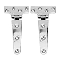 Miniatyrbillede 3 af 5: 2 stk. T-formet dørhængsel 316 rustfrit stål kraftig universal marinebåds hardware 6x3in