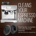 Pikkukuva 3 / 5: 4 kpl espresson puhdistussarjan kiekkoa espressokoneille - 54 mm:n vastahuuhtelutabletit espressokoneen lisävarusteille