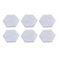 Miniatyrbild 3 av 5: Ljudisolerande Padding, 12 st Hexagon Akustikpaneler Ljudabsorberande Panel Hexagon Akustikpaneler Branschledande Standarder