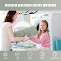Miniatyrbillede 5 af 5: Skridsikre bademåtter i memory foam, absorberende bademåtter vaskbare bademåtter 50x80cm ㄗgråㄘ