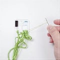 Miniatyrbilde 5 av 5: Akryl Tråd Drop Trådviklebrett Broderigarnsneller Sting Broderigarn Drop Sneller Organizer for Bomull 24 stk