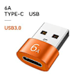 Miniatyrbild 4 av 5: 1 st 6a Typ C Till Usb 3.0 Otg Adapter Usb C Hona Till Usb Konverter För ,