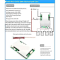 Miniatyrbillede 5 af 5: 2 stk. 4s 12v 100a Bms Lifepo4 Batteribeskyttelseskredsløbskort