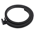 Miniatyrbild 5 av 5: Följ Fokuseringsväxel Driven Ring Belt DSLR-objektiv För 15mm Stångstöd Alla DSLR-kameror
