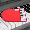 Miniatyrbillede 2 af 5: Holdbar Mikrofiber Blød Renseklud Handske til Klaver Musikinstrument Tilbehør