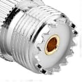 Miniatyrbillede 2 af 4: 2 stk. BNC hanstik til UHF SO239 PL-259 hunstik RF koaksial adapter kabelstik
