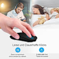 Miniatyrbillede 4 af 5: Bluetooth Mus til Laptop/iPad/iPhone/Mac/Android PC, Genopladelig Lydløs Mini Trådløs Mus