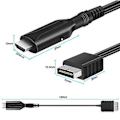 Miniatyrbilde 4 av 5: Uten forsinkelse for PS1/for PS2 til HDMI-kompatibel adapter 1m lengdekonverter