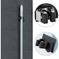 Miniatyrbild 5 av 5: Kvastmopphållare Tidy Organizer 3 st Moppkvast hållare utan skruvtyp Kvast hållare Väggmonterad Heavy Duty Mopphållare Tidy Organizer Bru