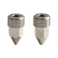 Miniatyrbild 1 av 5: Högflödesmunstycken 0,4 mm/0,6 mm för Hotend Extruder Härdat stål/Koppar/Titanium /TC4 Material för Hotends