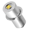 Miniatyrbillede 2 af 5: P13.5S 3W LED Lommelygte Udskiftningspære Lygte Lampe Nødlys Arbejdslys (Varm Hvid 4~12V)