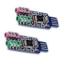 Pikkukuva 3 / 5: 2kpl Cm108 Usb Äänimoduuli Ajuri Kannettavalle Tietokoneelle