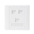 Miniatyrbilde 2 av 5: 86 Type Datakontaktpanel CAT5E Nettverksmodul RJ45 Kabelgrensesnittuttak