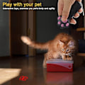 Miniatyrbild 3 av 5: Katt leksaker, 7 i 1 Multifunktion katt jagare leksaker Mini ficklampa, katt tass form Batteridriven katter Tracker, husdjur katt träning träningsverktyg