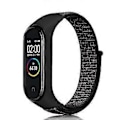 Miniatyrbillede 5 af 5: Nylonrem til Mi Smart Band 7 Holdbar Loop Ur Mode Loop Armbånd