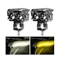 Miniatyrbild 4 av 5: 1 st 60W LED Extraljus Dimljus Dubbla Cykler Extra