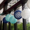 Miniatyrbillede 3 af 5: Bomuldskugler Fe Lys 20 Led Bomuldskugler Streng Lys Til Soveværelse, Fest, Indendørs, Bryllup, Festival Dekoration