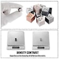 Miniatyrbilde 2 av 5: 9 stk. Elements Square Sett 10mm Tetthet Kvadrat Periodisk Tabell Rent Metall Kvadrat for Elements Samlinger Materiale Hobbyer