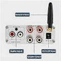 Miniatyrbillede 5 af 5: HiFi Lydforstærker MA12070 80Wx2 Bluetooth 5.0 Stereo Audio Effektforstærker til Hjemmebiograf Karaoke Forstærkning - Sort
