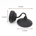 Miniatyrbild 5 av 5: 1:12 LED-lampa med S för dockhus R-tillbehör