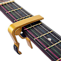 Miniatyrbilde 4 av 5: Akustisk/elektrisk/klassisk Gitar Capo i Aluminiumlegering, Hurtigskift, Svart