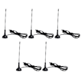 Miniatyrbilde 3 av 4: VHFUHFTV Antenne, (5 stk./sett) VHF UHF 5dBi Bi DV T Antenne TV Høy Antenne Innovativ Løsning