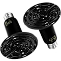 Miniatyrbillede 1 af 5: Simple Deluxe 150w Keramisk Varmeafgiver Krybdyrlampe Ingen Lys Yngelvarmer