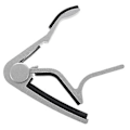 Miniatyrbild 3 av 5: Capo Clamp Folkgitarr Akustisk Klassisk Elgitarr Silver Metall