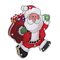 Miniatyrbild 4 av 5: LED Sugpropp Fönsterhängande Lampor Julstil Butik Högtidsdekoration Lampor