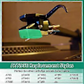 Pikkukuva 2 / 5: ATN95E Neulan Vaihto AT95E:lle Technica AT-LP120-USB Levysoittimelle AT93, AT3400, AT3450 Äänirasioille