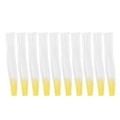Miniatyrbilde 2 av 5: 10 stk. Negleforlengelse Fiberglass Negl Rask Forlengende Glassfiber Manikyrverktøy (Gul)
