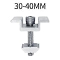 Pikkukuva 5 / 5: 8 kpl aurinkopaneelin kiinnityskannattimia, aurinkopaneelin päätykiinnikkeet, keskikiinnikkeet, PV-aurinkopaneelin aurinkomoduulille 30 mm