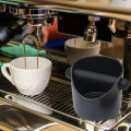 Miniatyrbillede 5 af 5: Kaffegrumsbeholder, kaffegrumsbeholder, kaffegrumsbeholder, affaldsbeholder til kaffegrums, affaldsbeholder til pulver, kaffebrun dåse