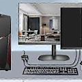 Miniatyrbilde 3 av 3: DisplayPort Switch Toveis Manuell 8k Dp Splitter 1.4 Dobbel Skjerm Switch