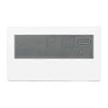 Miniatyrbild 4 av 5: Väckarklocka för hemmet, LCD Väckarklocka Transparent Väckarklocka Digital Väckarklocka Optimal Effektivitet