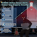 Miniatyrbild 2 av 5: Uppgraderad Smart Wifi Rörelsesensor Detektor Alarm Inomhus Med Siren, Telefonapp, USB-ström, Varningsinspelning, Schemalagda Arbetstider - Infraröd Rörelse S