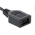 Miniatyrbilde 4 av 5: 1,8 meter 9-pinners kontrollerforlengelseskabel til Sega Genesis 2. generasjons gamepad-joystick