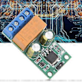 Miniatyrbillede 3 af 4: DR55B01 Motor Fremad Bak Controller Modul Selvlåsende Omvendt Polaritet Relæ (6-24V)