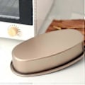 Miniatyrbild 4 av 5: 3 Delar Non-Stick Oval Form Kakform Cheesecake Limpa Brödform Bakplåt för Ugn och Bakning