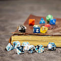 Miniatyrbild 3 av 5: 7 Delars Tärningsset Hedral Tärningsset Rollspels Tärningsset För Dnd Pathfinder Rollspel Rpg