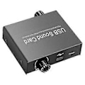 Pikkukuva 1 / 5: USB Ulkoinen Äänikortti USB - 3.5mm Adapteri USB Kuuloke-Mikrofoni