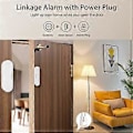 Miniatyrbild 2 av 5: Tuya Matter Thread Dörr- och Fönstersensor USB-driven Smart Hem Trådlös Detektor Fungerar med Alexa Home